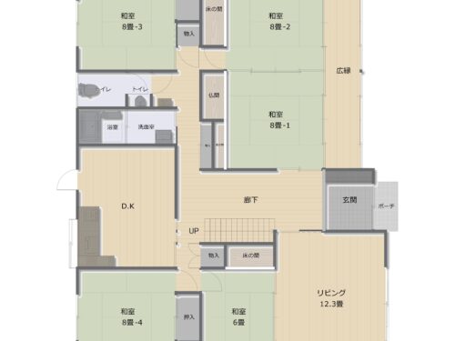 (間取) (間取)