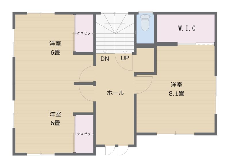 2階 (間取) 2階 (間取)
