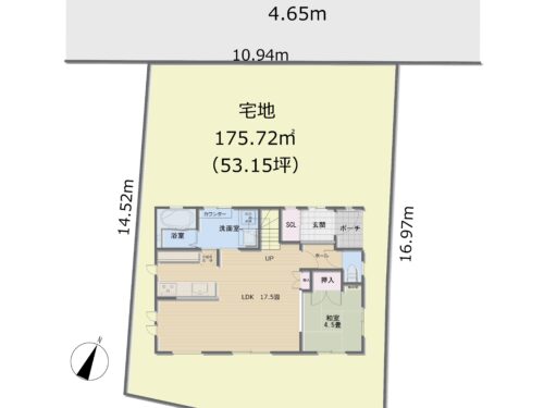 区画図 (間取) 区画図 (間取)