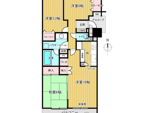 (間取) (間取)