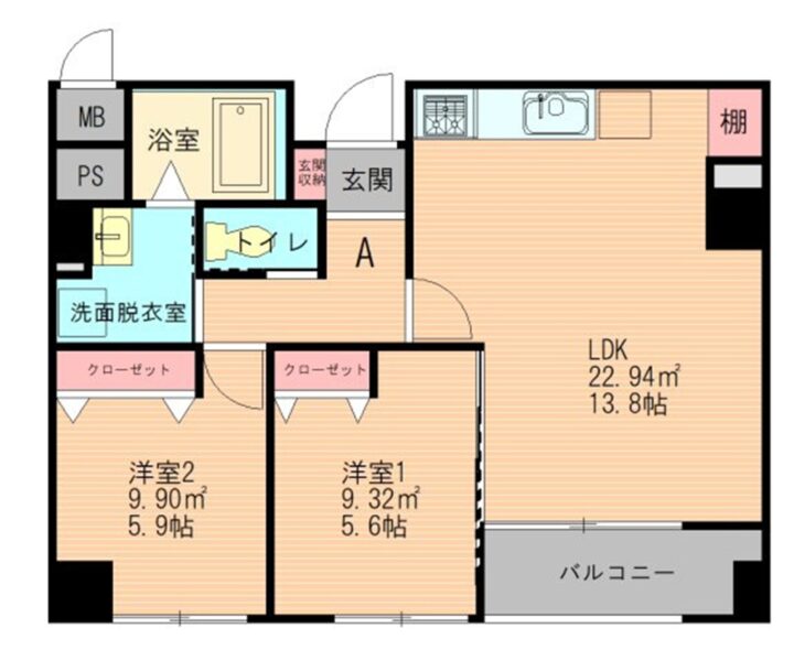 (間取) (間取)