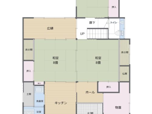 1階 (間取)