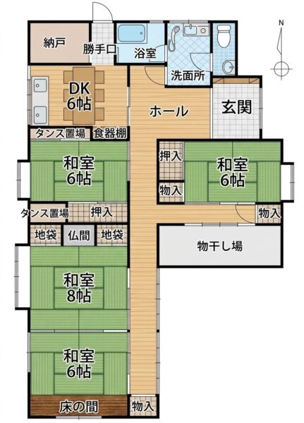 (間取) (間取)