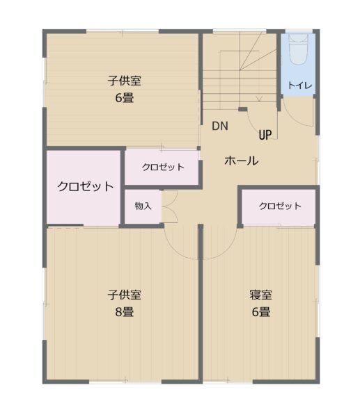 2階 (間取) 2階 (間取)